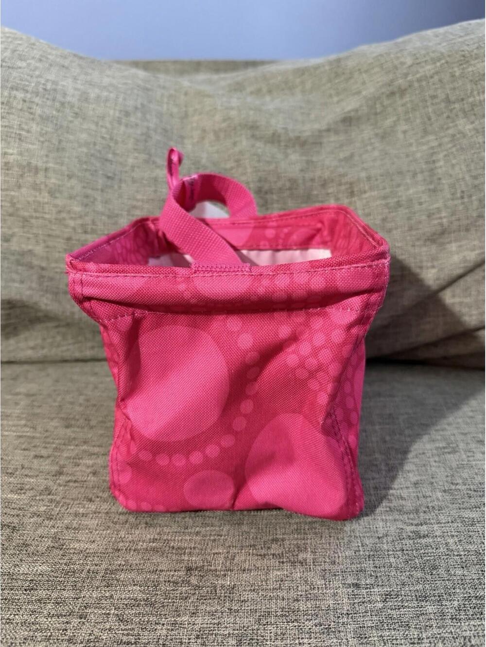 Thirty One Gives Littles Carry All Caddy In Pink Circle Spirals New